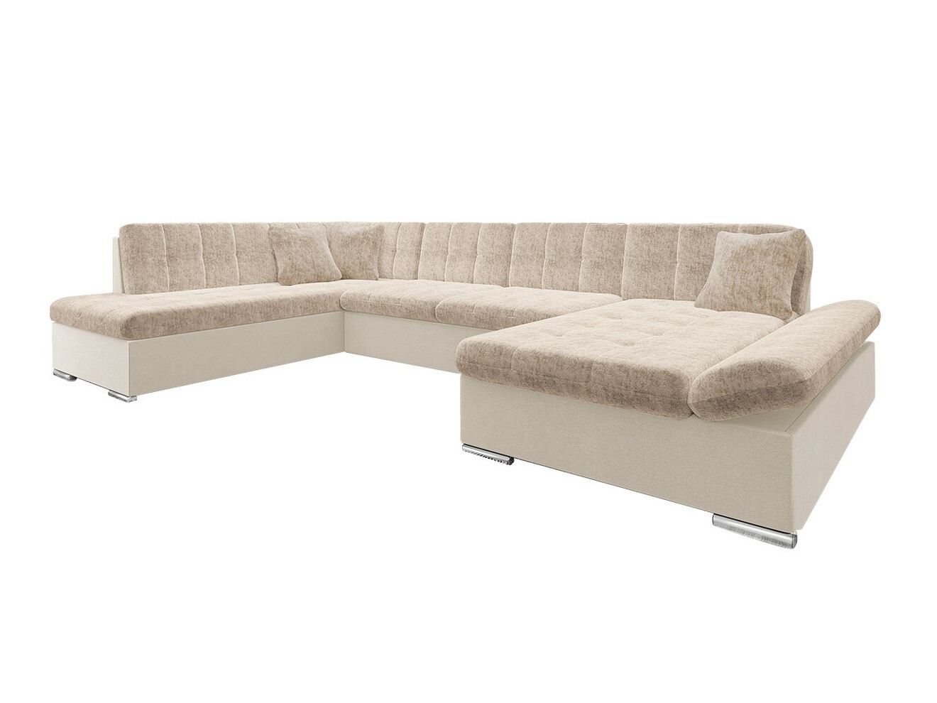 Ecksofa Comfivo Tilia (Venus Velvet 2927 + Miu 2041)