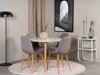 Essgruppe Dallas 291 (Grau + Eichenholzoptik)
