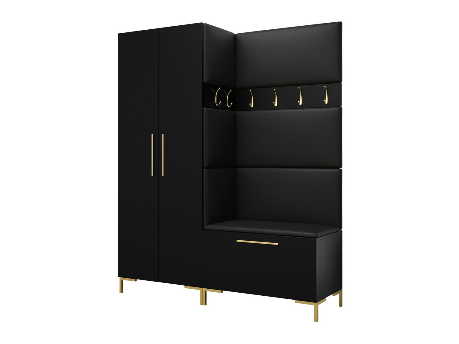 Flurgarnitur Nomal I (Schwarz)