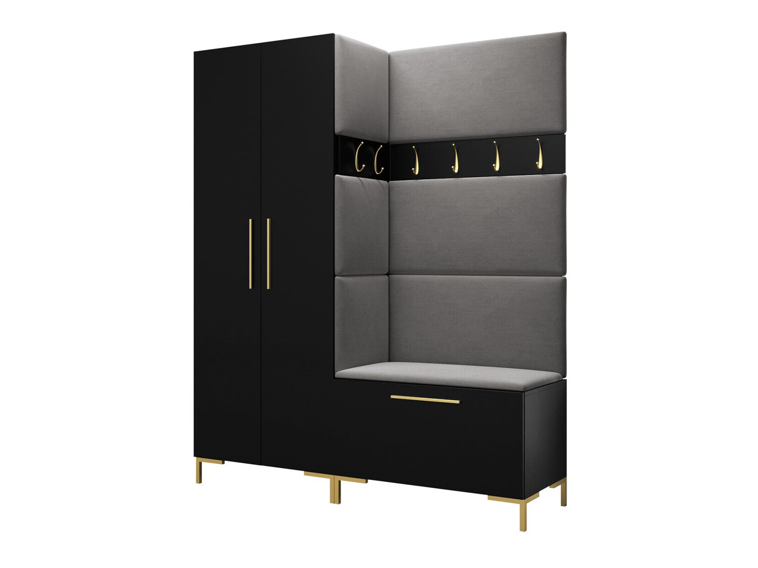 Flurgarnitur Nomal I (Schwarz)