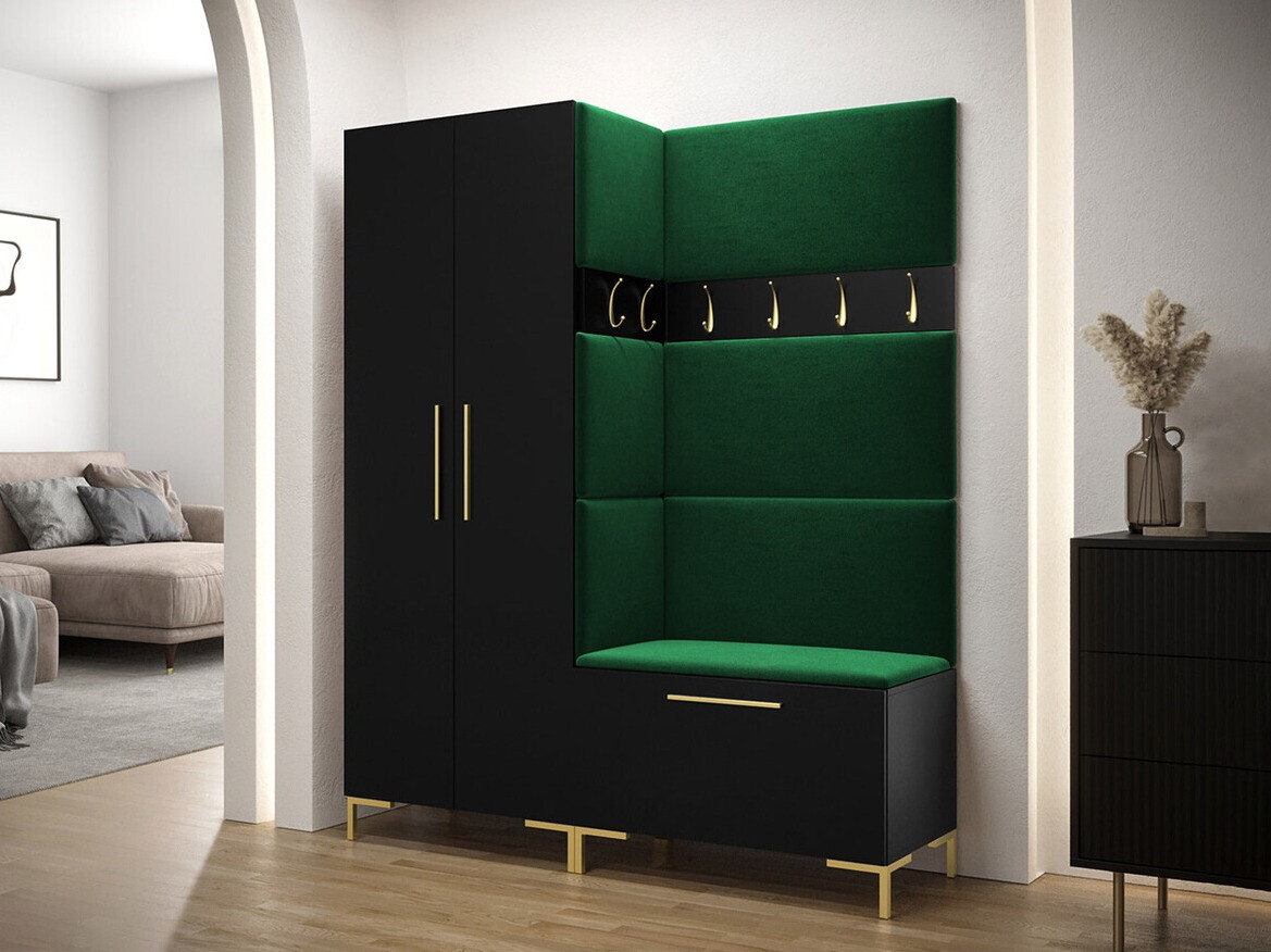 Flurgarnitur Tivsoa 100 (Schwarz)