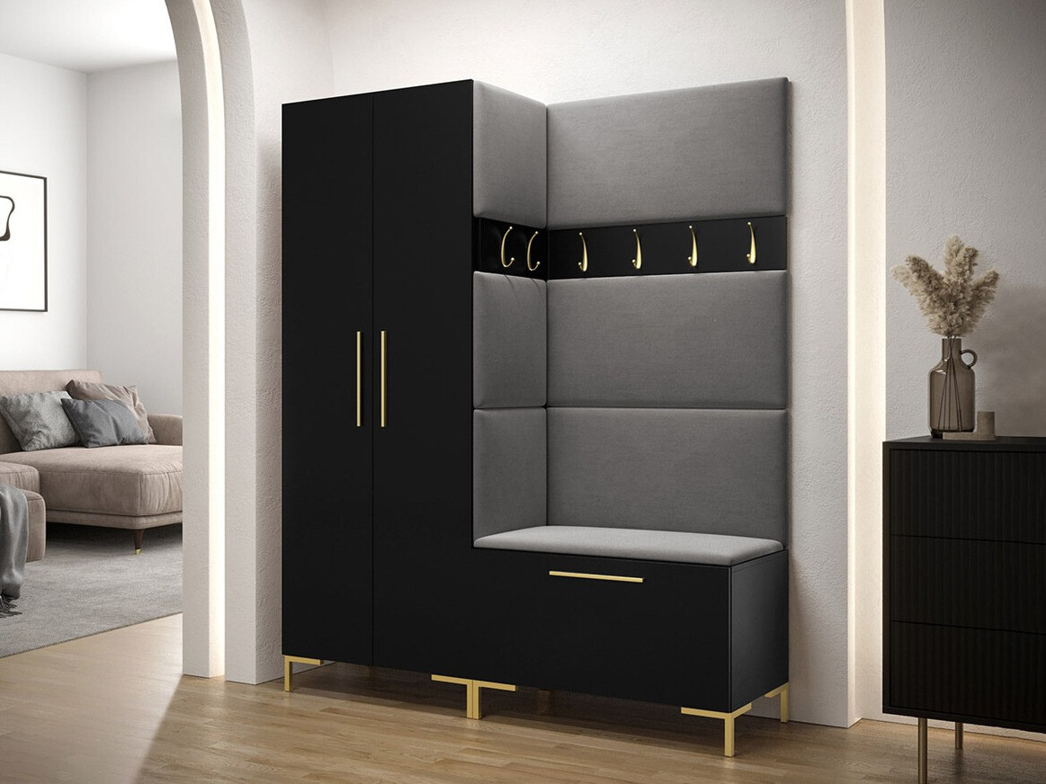 Flurgarnitur Tivsoa 100 (Schwarz)