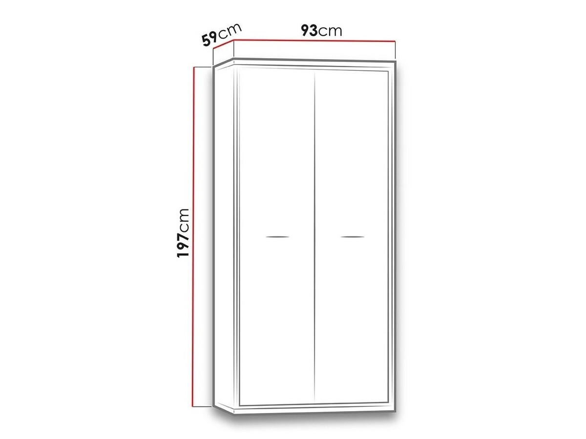 Kleiderschrank Etrmoni 100