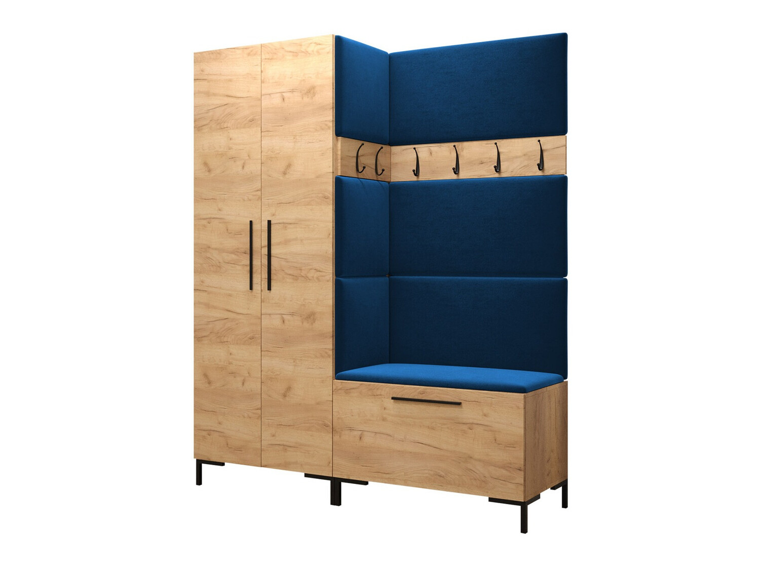 Flurgarnitur Tivsoa 100 (Craft eichenholzoptik)