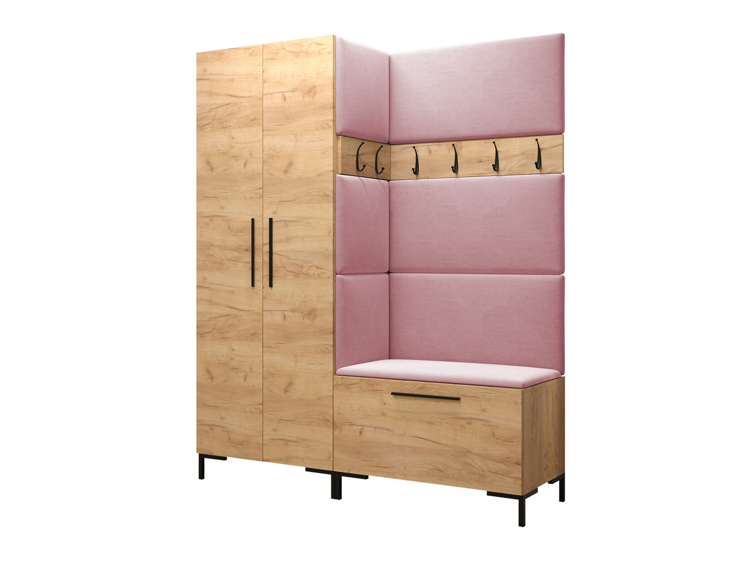 Flurgarnitur Tivsoa 100 (Craft eichenholzoptik)