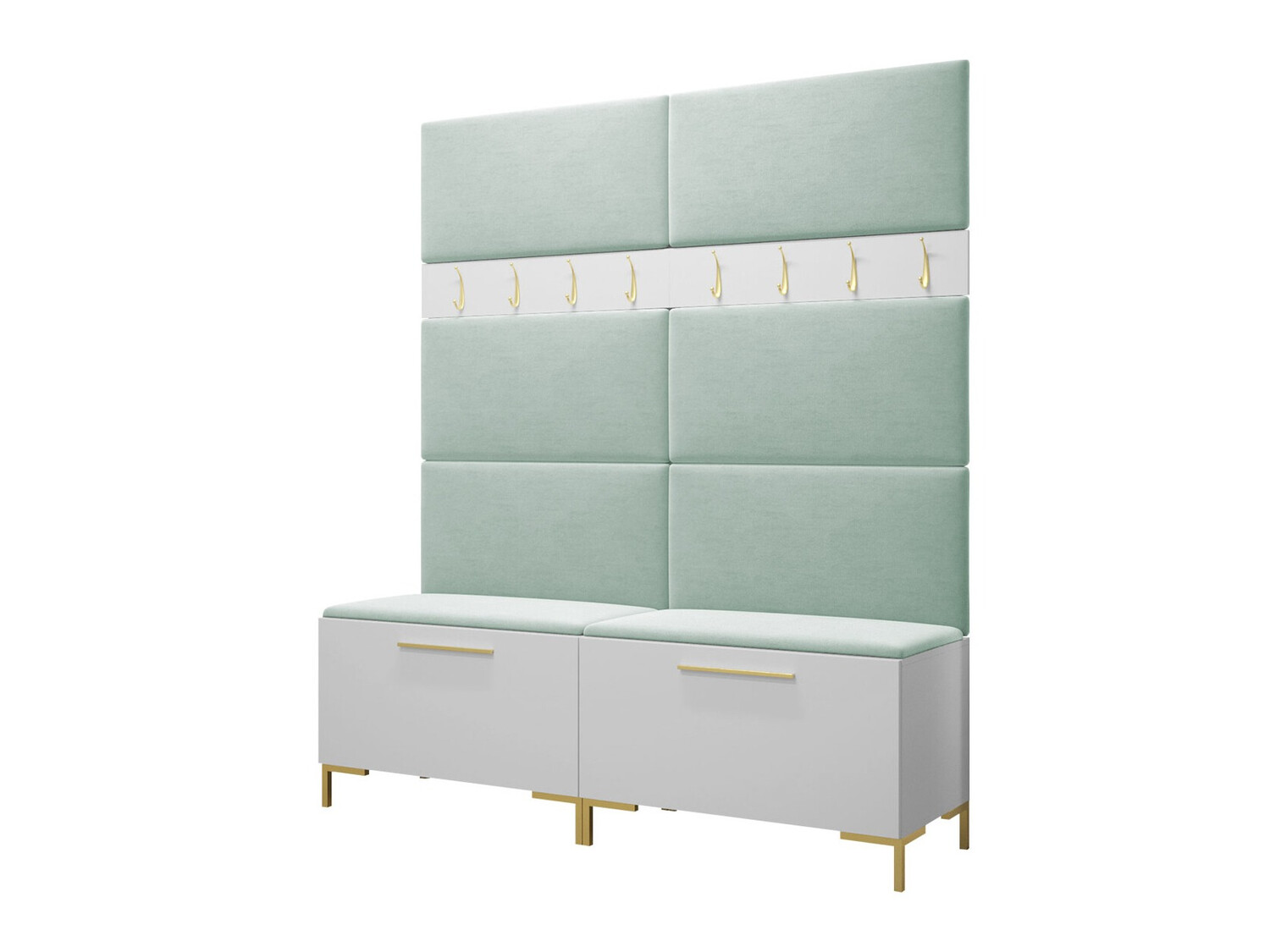 Flurgarnitur Nomal II (Weiß)