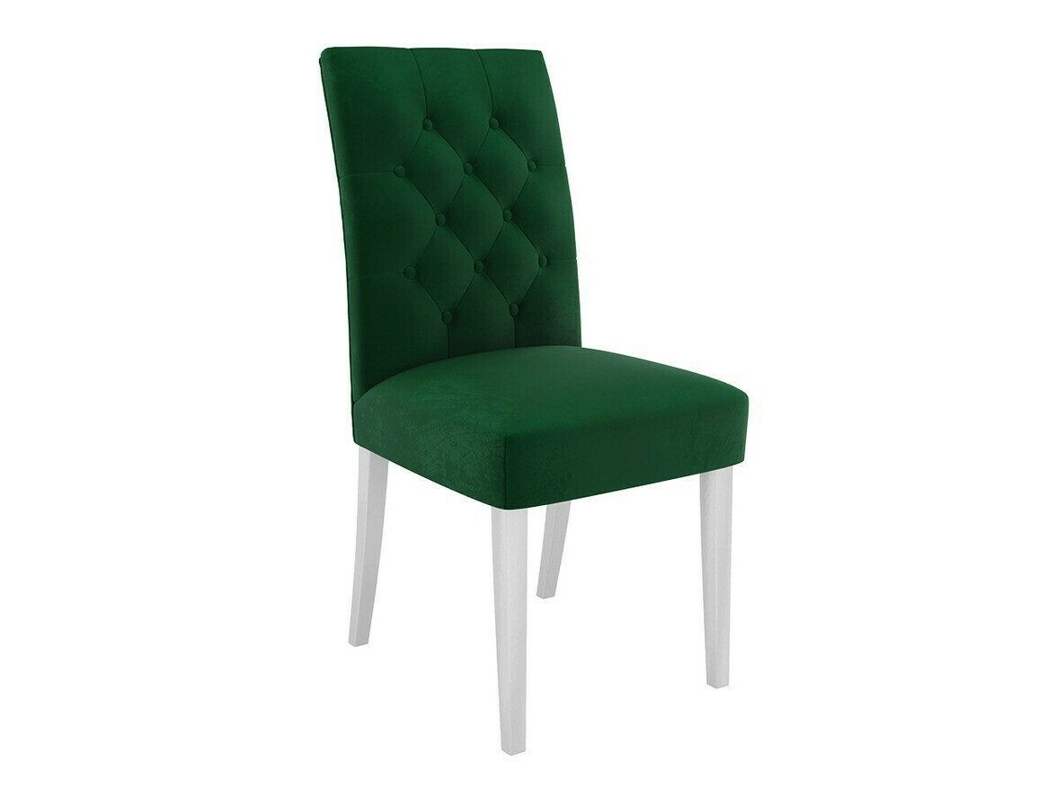 Essgruppe Racine 129 (Weiß glänzend + Magic Velvet 2225)