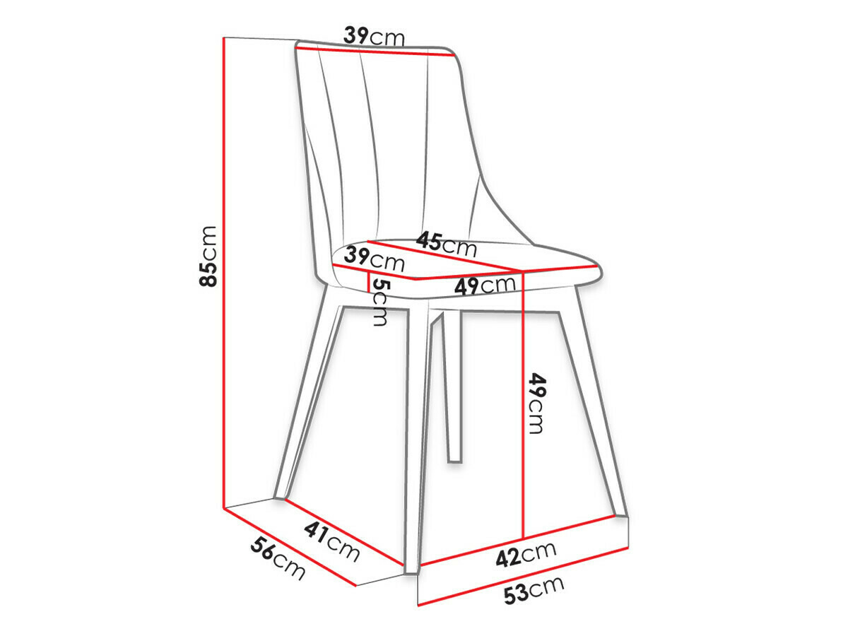 Essgruppe Racine 139 (Braun + Magic Velvet 2225)