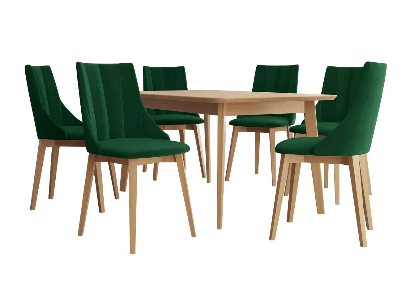 Essgruppe Racine 139 (Braun + Magic Velvet 2225)