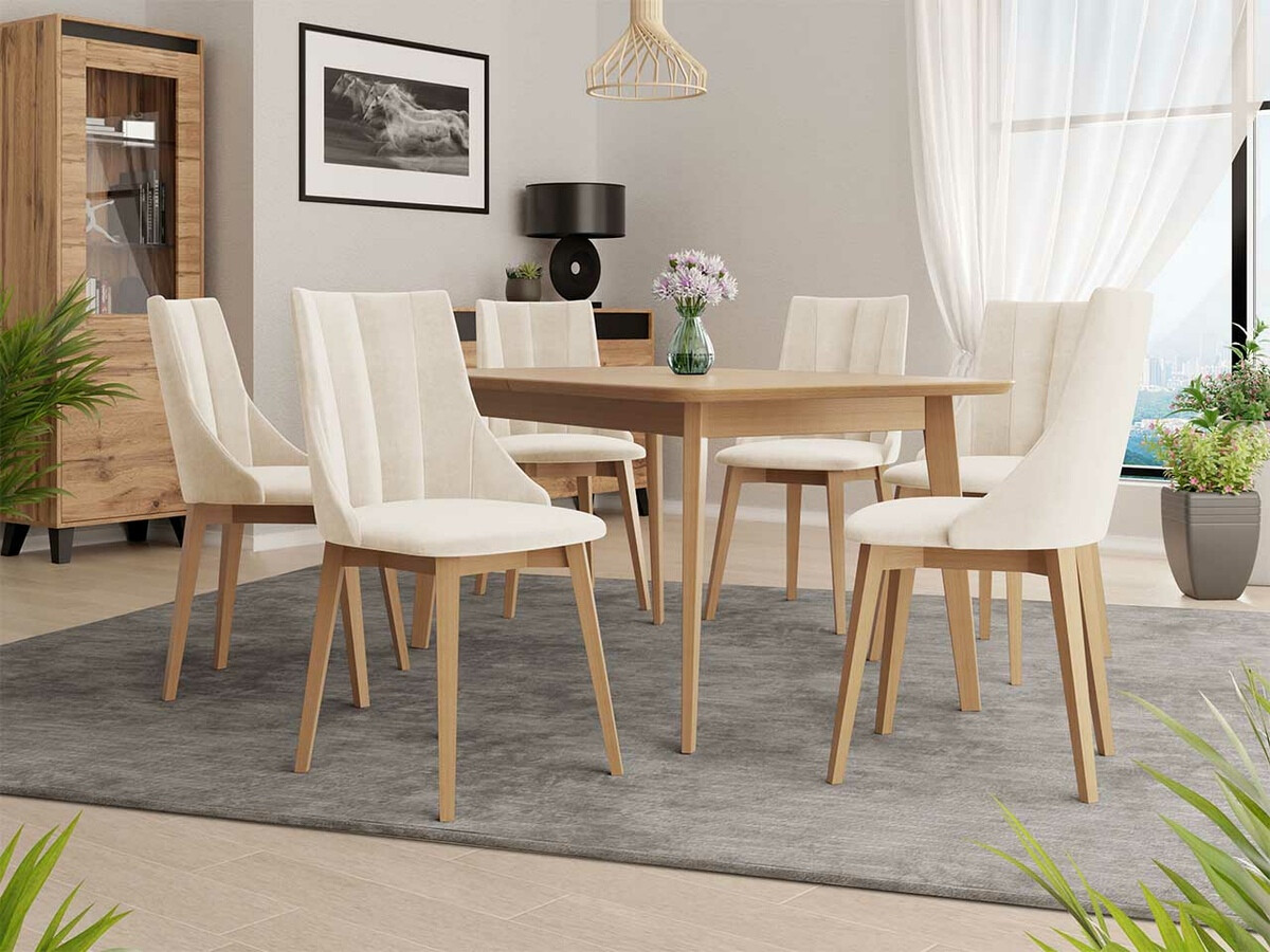 Essgruppe Racine 139 (Braun + Magic Velvet 2250)