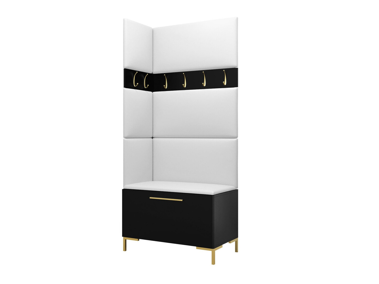 Flurgarnitur Nomal IV (Schwarz)