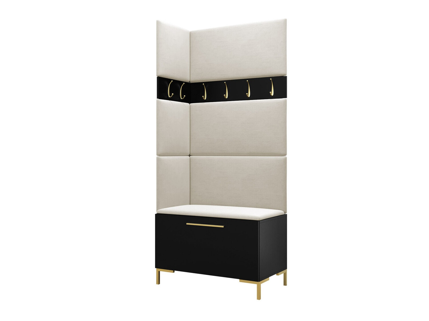 Flurgarnitur Nomal IV (Schwarz)