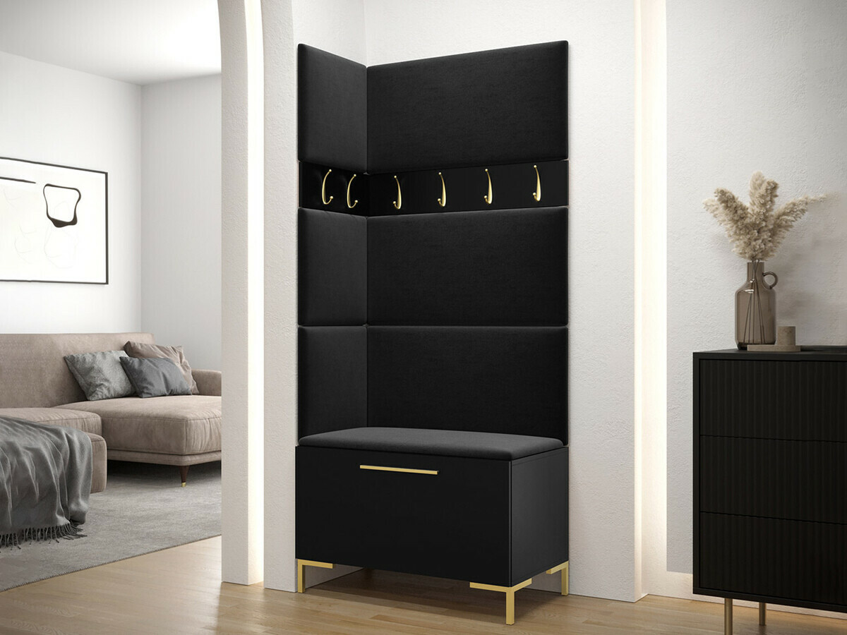 Flurgarnitur Nomal IV (Schwarz)