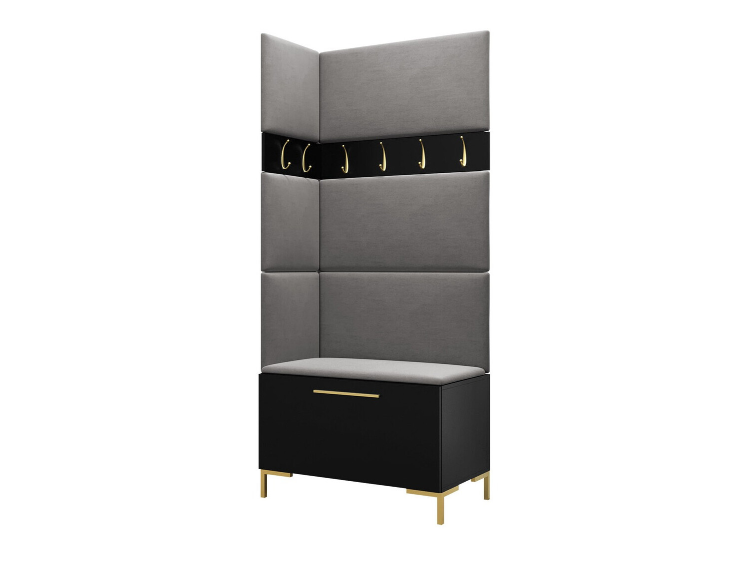 Flurgarnitur Nomal IV (Schwarz)