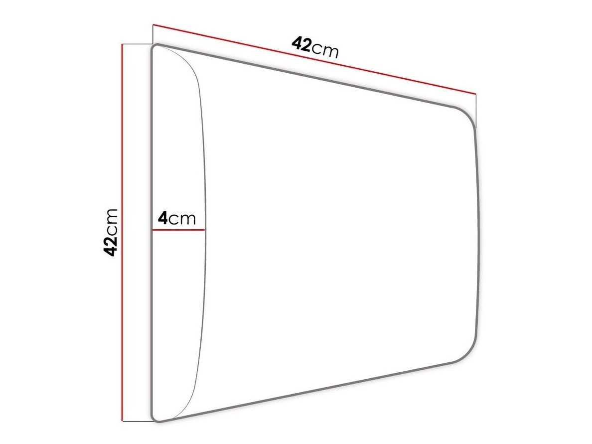 Weiches Wandpaneel Comfivo Ovis VIII (Polo 897) (42x42)