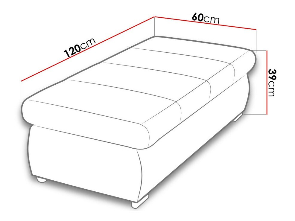 Polsterbank Comfivo Olivetum I (Soft 017 + Lawa 05)