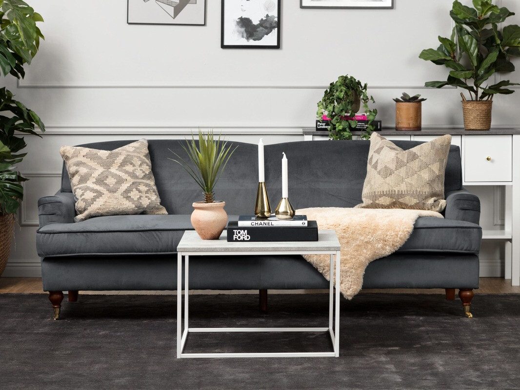 Sofa Augusta A102 (Grau)