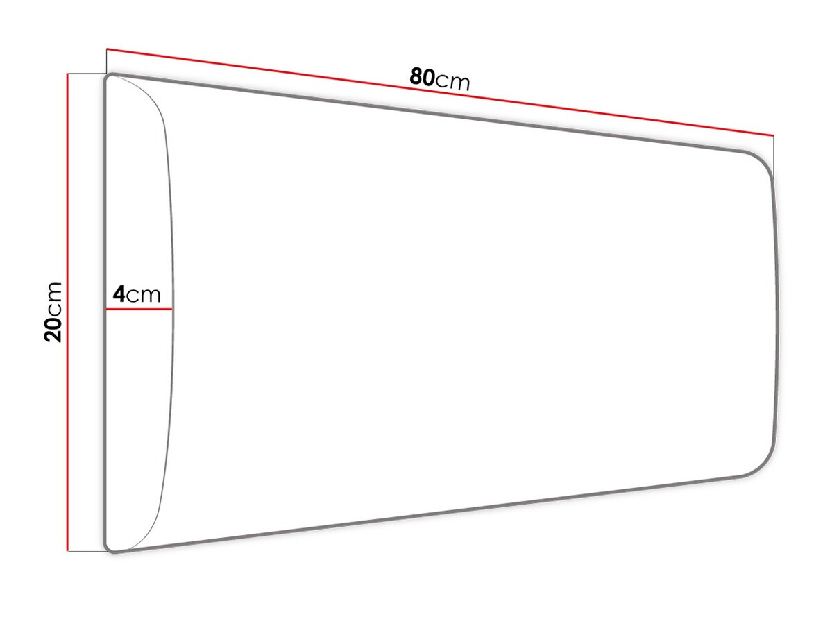 Weiches Wandpaneel Comfivo Ovis VI (Manila 09) (80x20)