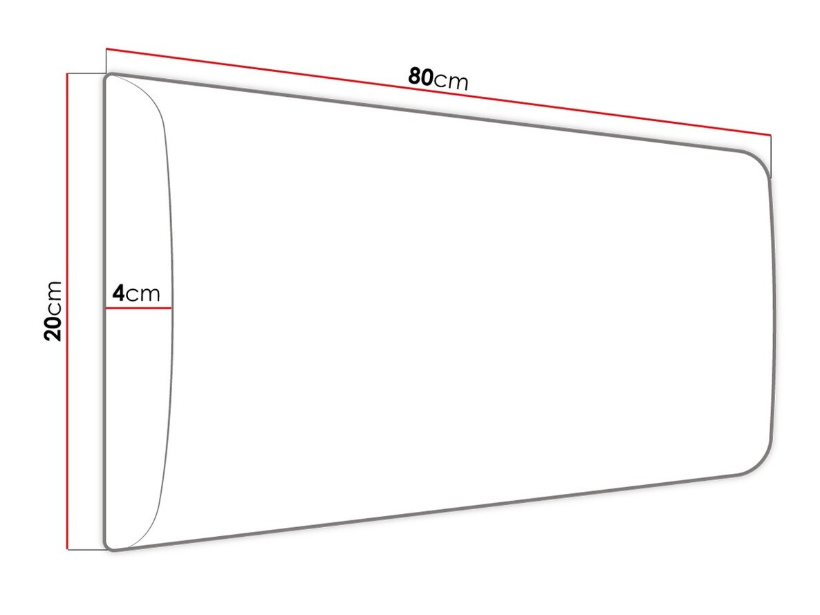 Weiches Wandpaneel Comfivo Ovis VI (Manila 18) (80x20)
