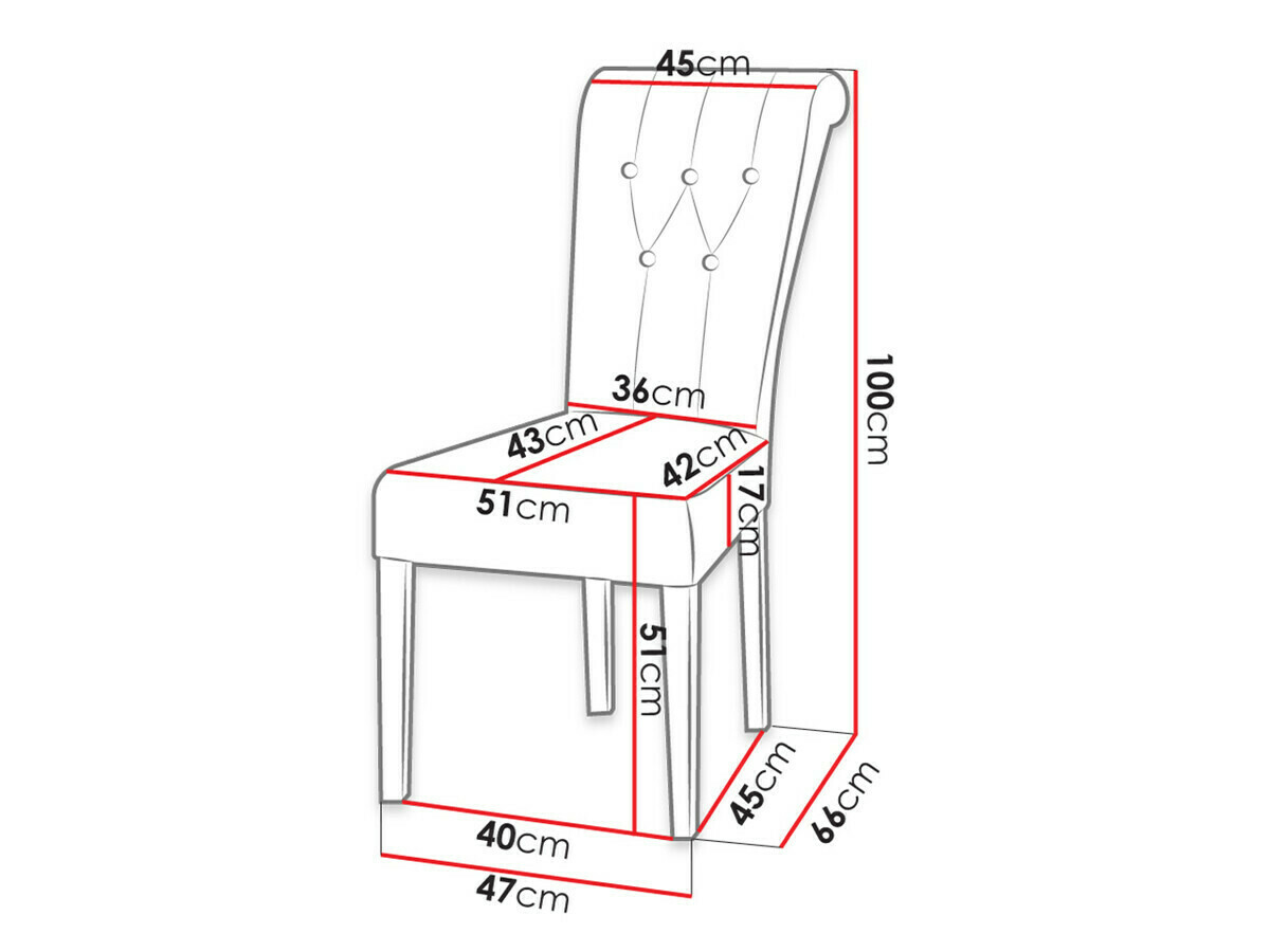 Essgruppe Racine 143 (Weiß + Magic Velvet 2225)