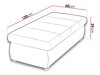 Polsterbank Comfivo 123 (Soft 017 + Enzo 162)