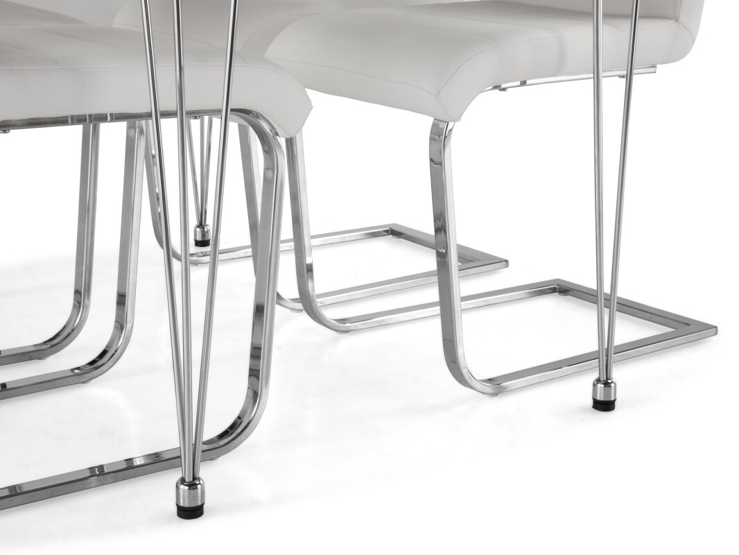 Essgruppe Scandinavian Choice 614 (Weiß + Silber)