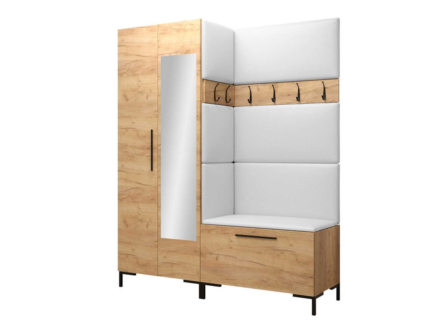 Flurgarnitur Nomal IX (Öko-Leder Soft 017)