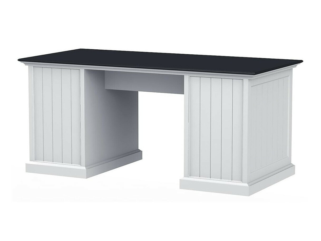 Bürotisch Ocean Delight 100 (Weiß + Schwarz)