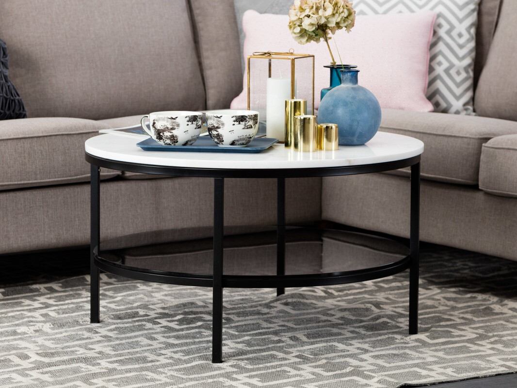 Couchtisch Scandinavian Choice 550 (Weiß + Schwarz)