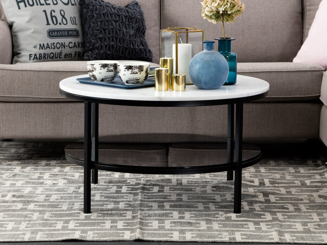 Couchtisch Scandinavian Choice 550 (Weiß + Schwarz)