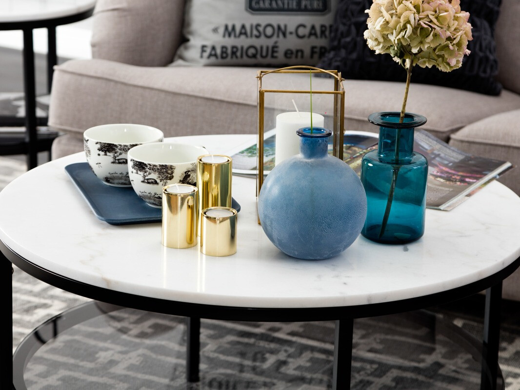 Couchtisch Scandinavian Choice 550 (Weiß + Schwarz)