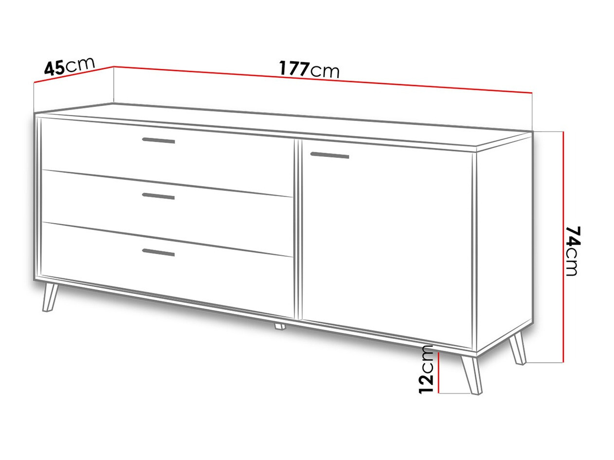 Kommoden Charlotte F100