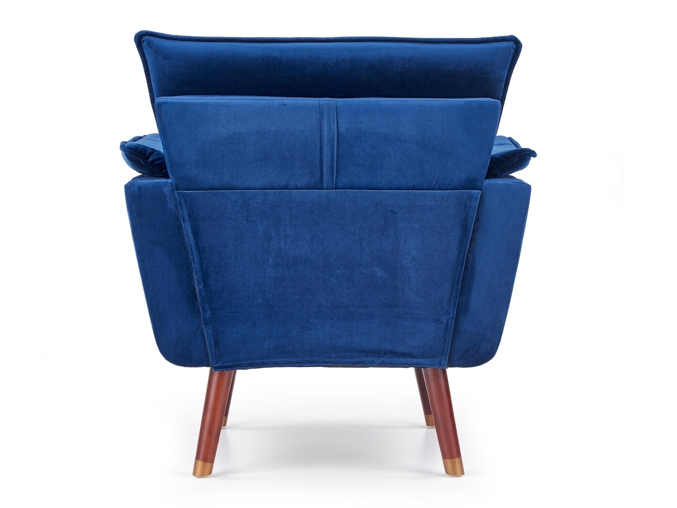 Sessel Houston 381 (Blau + Nussholzoptik)