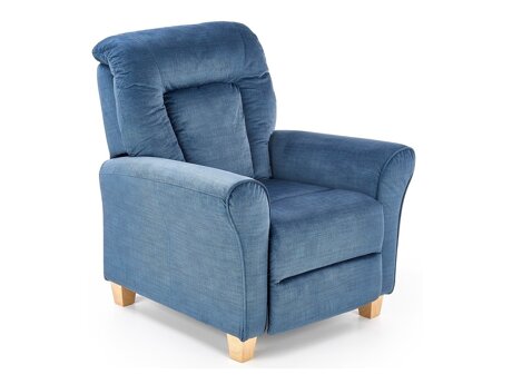 Sessel Liegesessel Houston 848 (Blau + Buche)