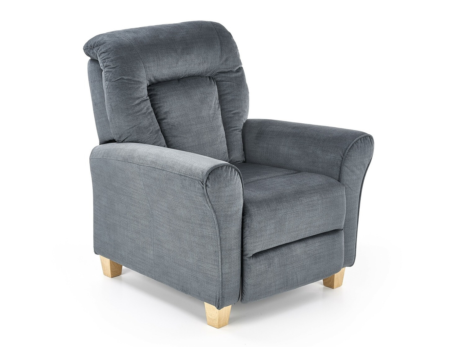 Sessel Liegesessel Houston 848 (Grau + Buche)
