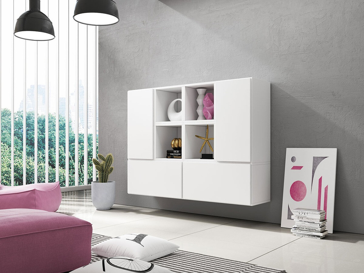 Schränke im Set Corbele 124 (Weiß)