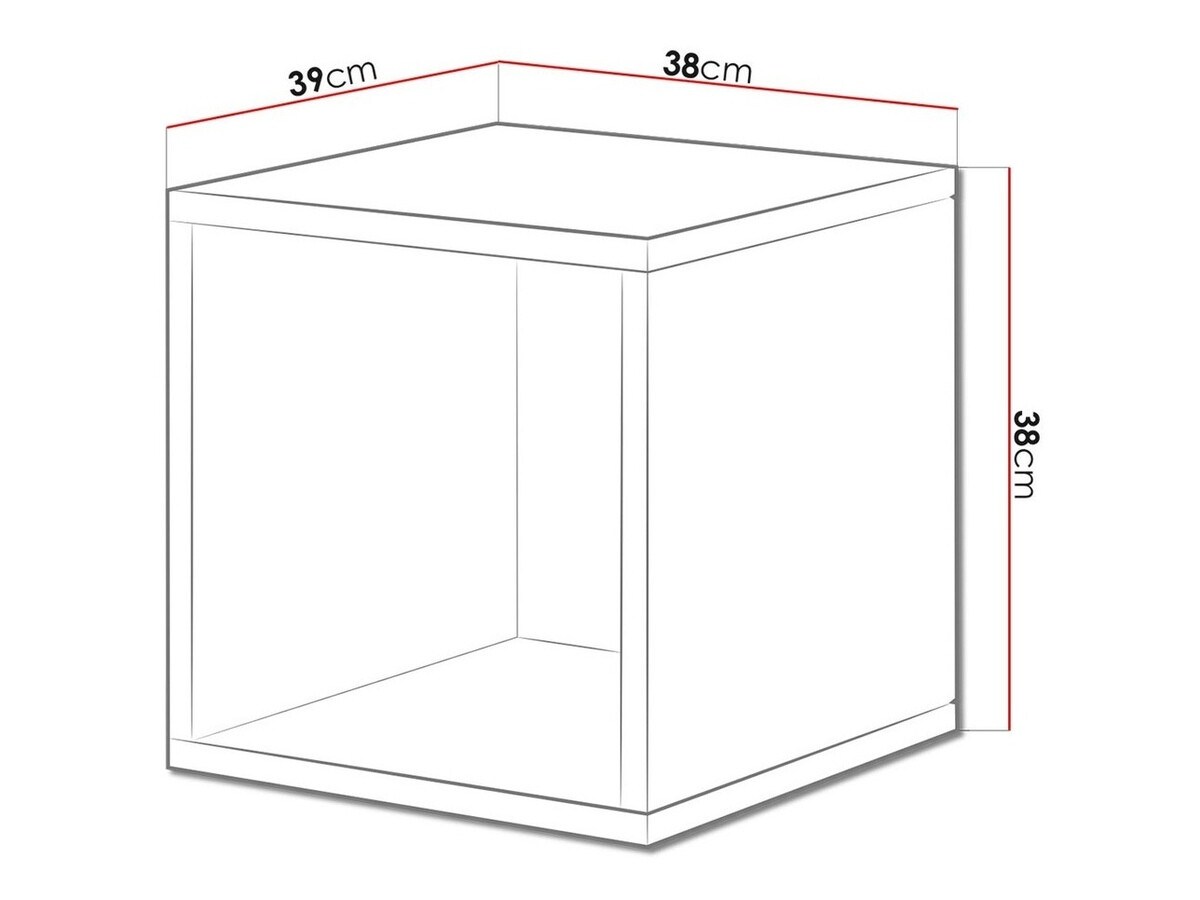 Wandregal Corbele 105 (Anthrazit)
