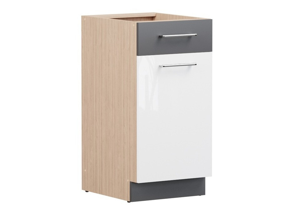 Modularer Schrank mit Schubladen und Türen Mode White 110