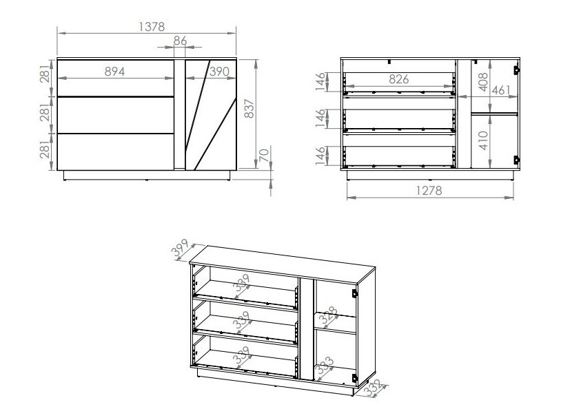 Kommoden Madison K105