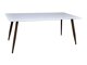 Tisch Dallas 127 (Weiß + Schwarz)