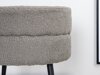 Hocker Dallas 2945 (Grau + Schwarz)