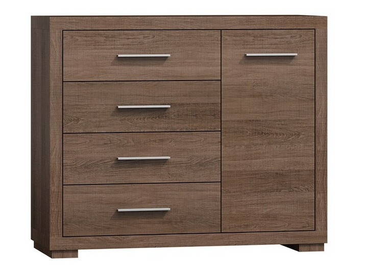 Kommoden Fiomeri 100 (Eichenholzoptik Santana dunkel)