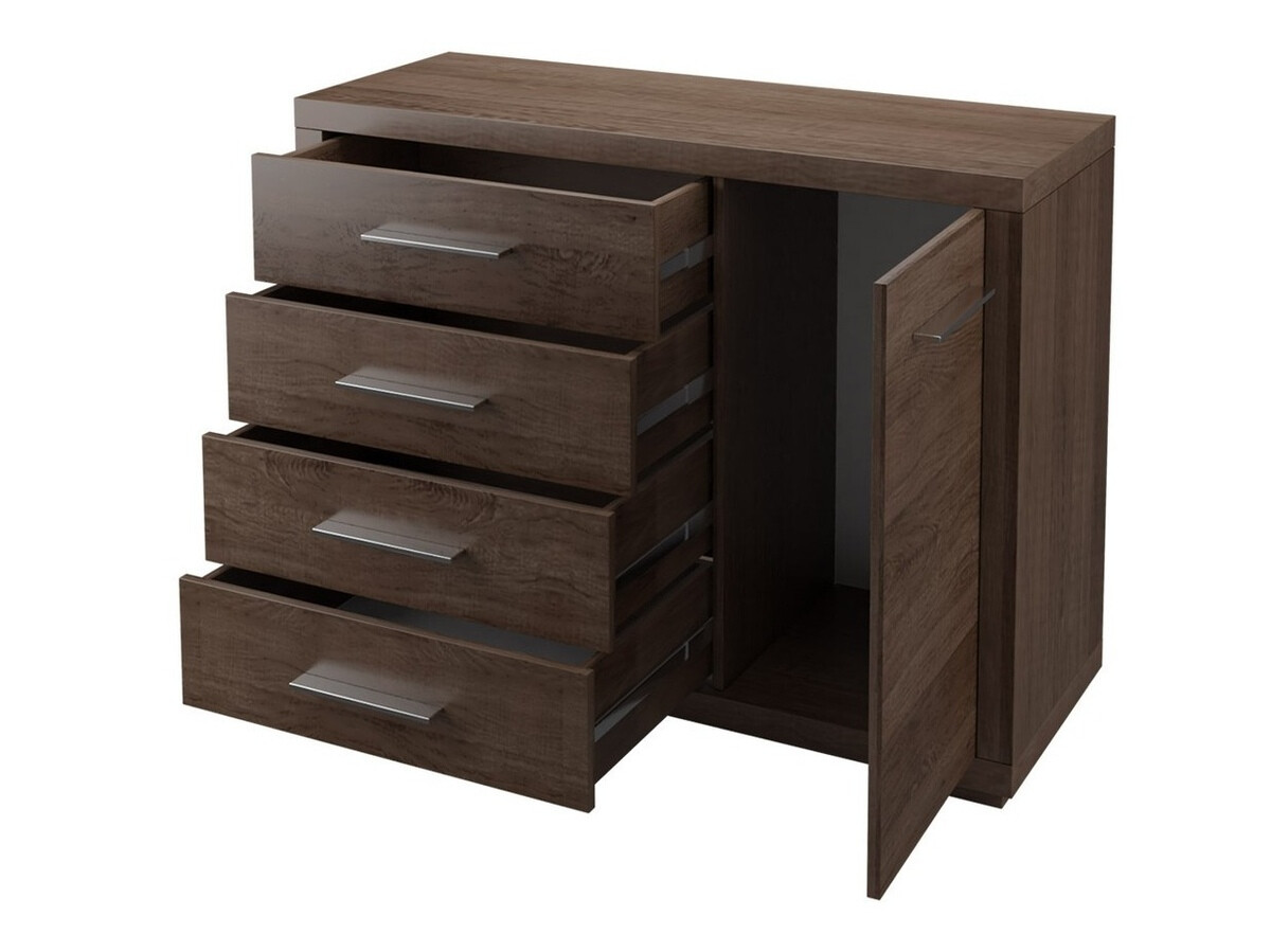 Kommoden Fiomeri 100 (Eichenholzoptik Santana dunkel)