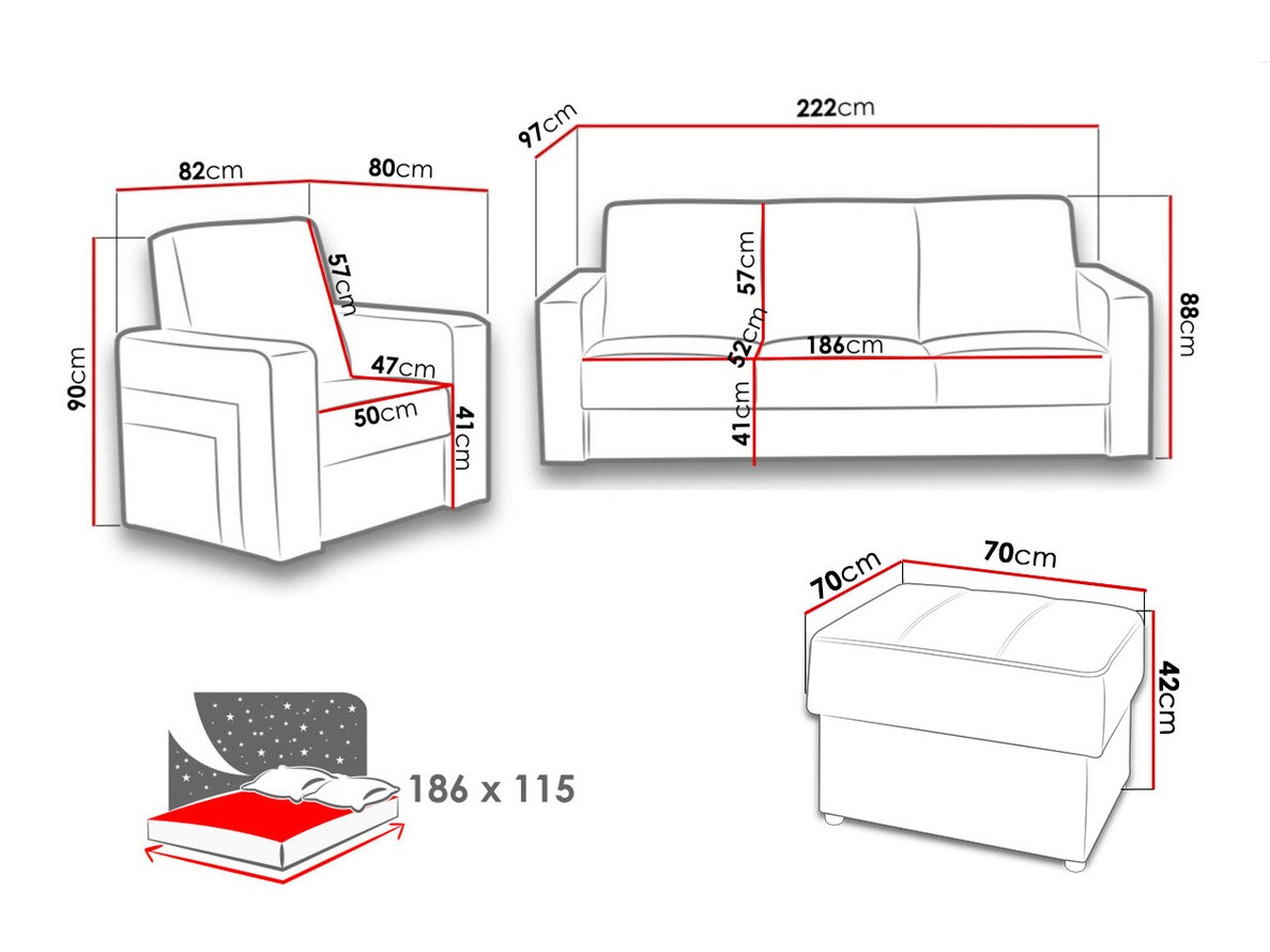 Polstermöbel-Set Donum