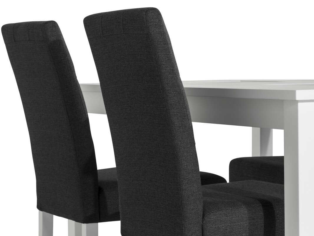 Essgruppe Scandinavian Choice 671 (Dunkelgrau + Weiß)