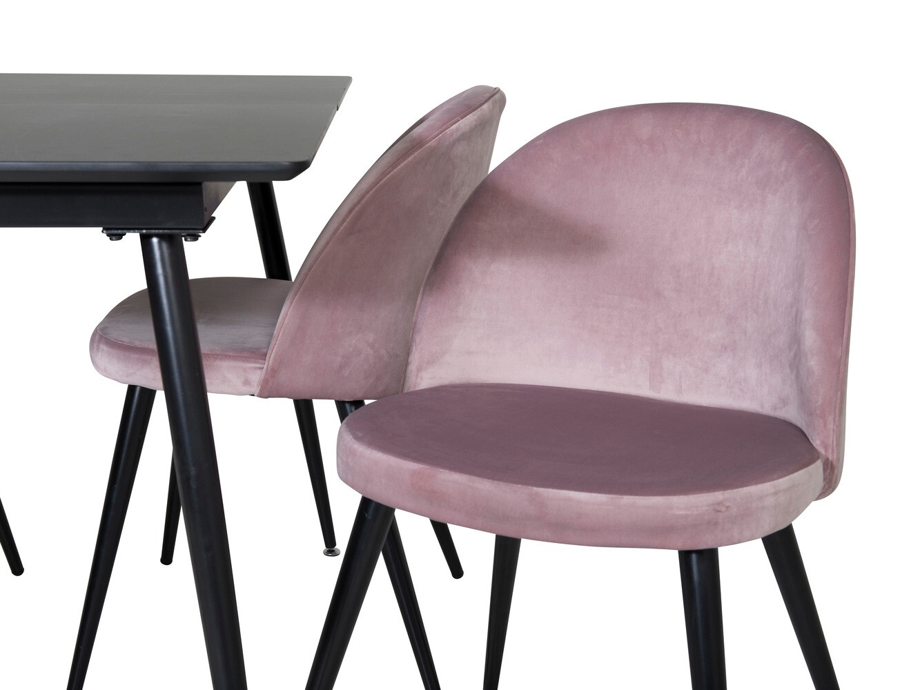 Essgruppe Dallas 1521 (Rosa + Schwarz)