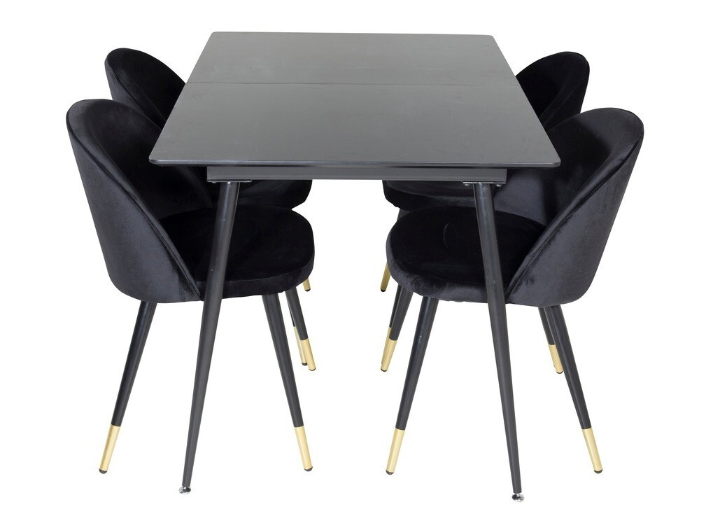 Essgruppe Dallas 1526 (Schwarz)
