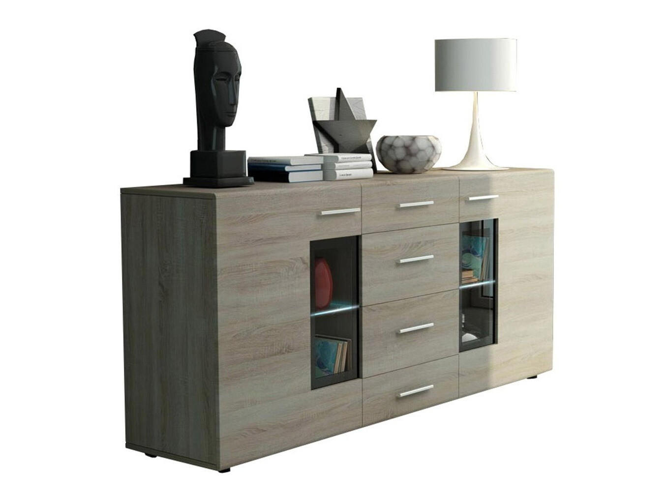 Kommoden Tucson 102 (Sonoma Eichenholzoptik)