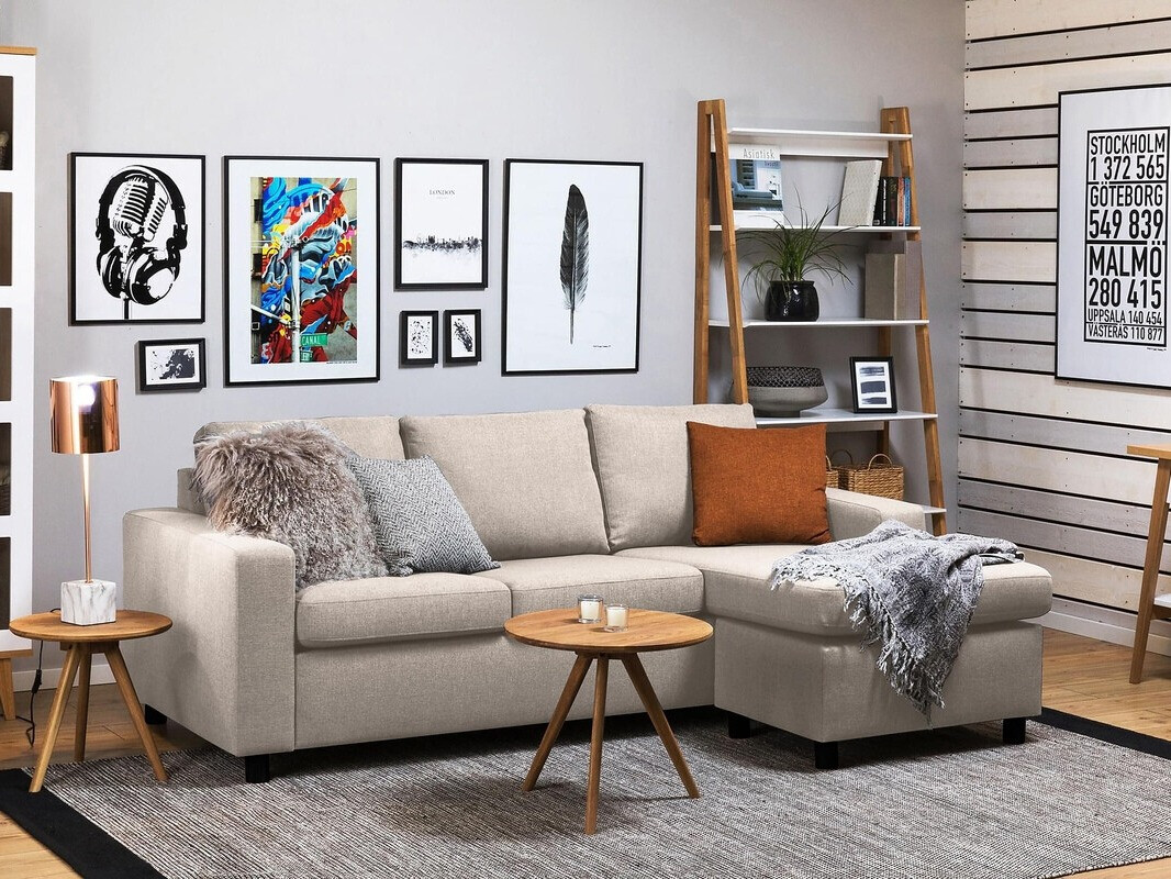 Ecksofa Scandinavian Choice Remavio 165 (Inari 22)