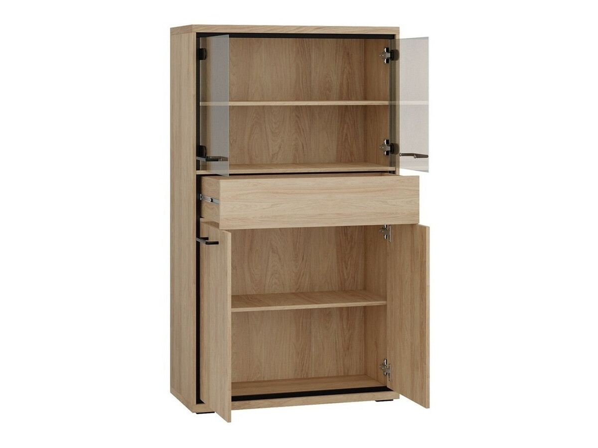 Regal Etrmoni 107 (Helles Holz + Eichenholzoptik)